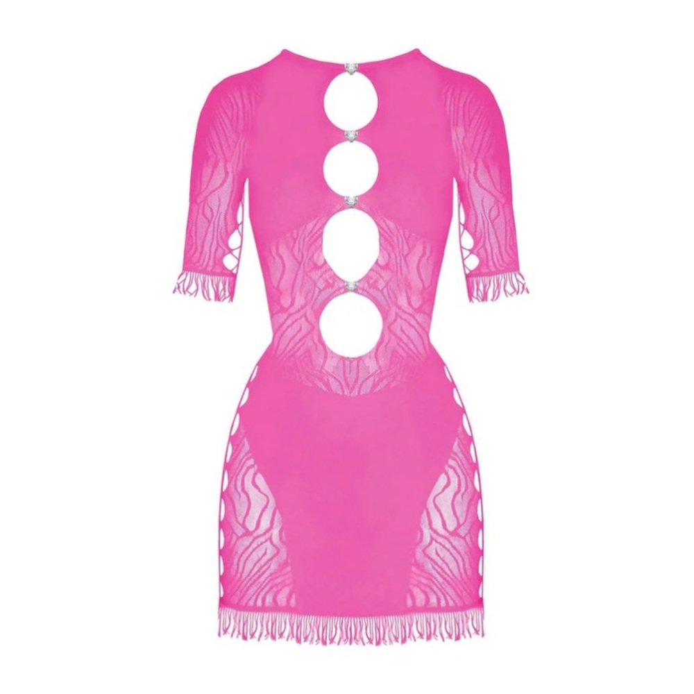 Poster Girl Dress in Fuscia